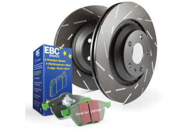 EBC S2 Kits Greenstuff Pads and USR Rotors - Front | S2KF1854
