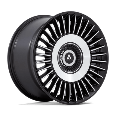 Asanti Abl-40 Tiara Wheel 22x9 5x112 & 5x120 Satin Black With Bright Machined Face 27mm discount