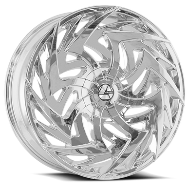 Azara Aza-520 Wheel 22x8.5 5x114.3 & 5x120 Nano Chrome 38mm online deal