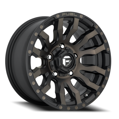 Fuel D674 Blitz Wheel 18x9 5x127 Matte Black Machined With Double Dark Tint 1mm cheap