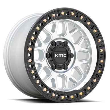 Kmc Km549 Grs Wheel 17x9 5x127 Machined With Satin Black Lip -12mm trending now!