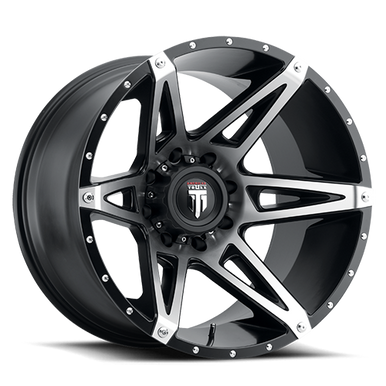American Truxx At1902 Kutz Wheel 18x9 5x127 & 5x139.7 Gloss Black Machined -12mm - NO RETURNS online now