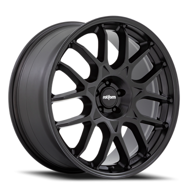 Rotiform R195 Zws Wheel 21x10.5 5x112 Matte Black 10mm
